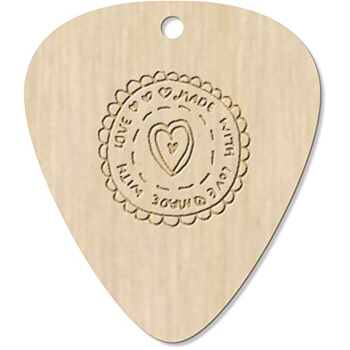 Azeeda 7 x ‘Hand Made with Love’ médiator/pic de Guitare (GP00026845) - Les Beatles, Paul McCartney, John Lennon, RIngo Starr, George Harrison Azeeda 7 x 'Hand Made with Love' médiator/pic de Guitare (GP00026845)