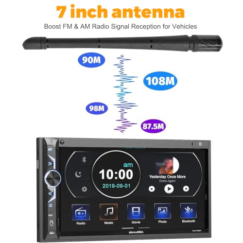 Image of 7 Inch Antenna for 1995-2015 Toyota Tacoma