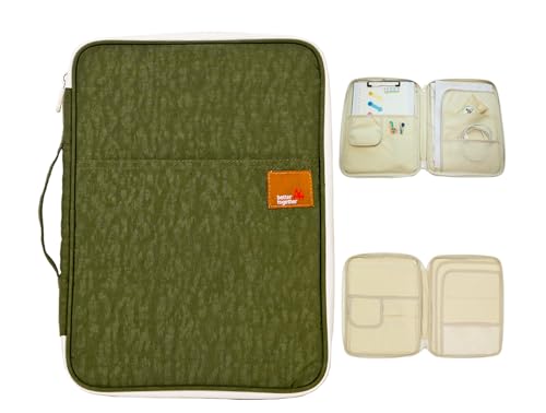 Mygreen Universal Travel Gear Organizer/Electronics Accessories Bag/Document File Bag (Large, Olive Green)