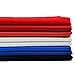 iNee Patriotic Solids Fat Quarters Fabric Bundle, Quilting Sewing Fabric, 18 x 22 inches, (Patriotic Solids)