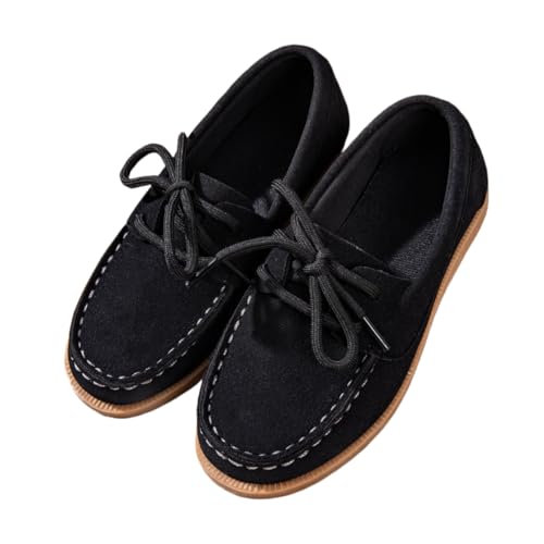 Boys Slip On School Loafers Casual Dress Boat Shoes