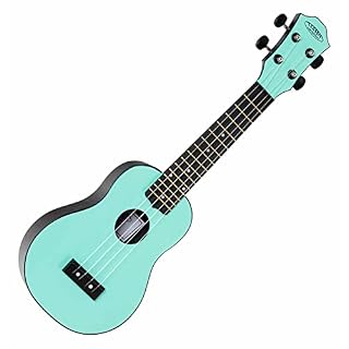 Classic Cantabile OV-04 BK ukulélé turquoise - Les Beatles, Paul McCartney, John Lennon, RIngo Starr, George Harrison