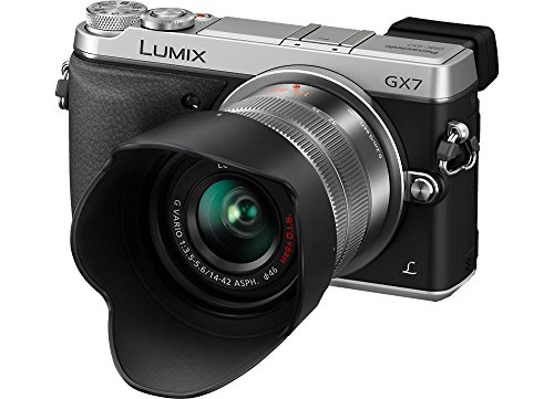 Panasonic DMC-GX7KEG +14-42mm Appareil Photo Numérique Compact 16 Mpix Wi-Fi Argent