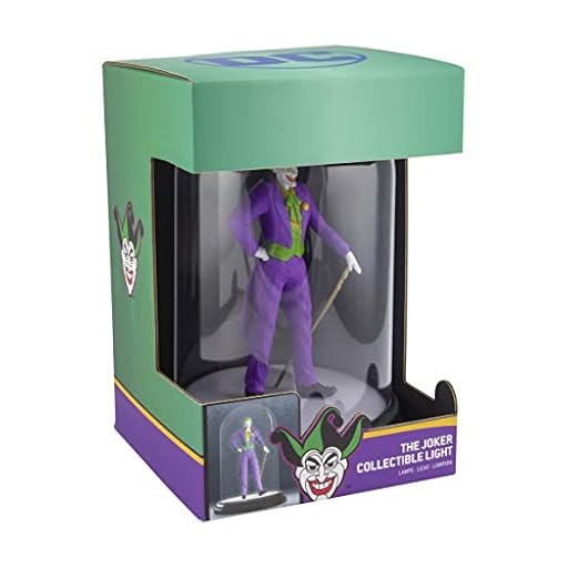 Paladone PP5245DC Lámpara Figura The Joker, Multicolor, 20 cm | Ya disponible en tu tienda friki favorita! En mundofriki.es!