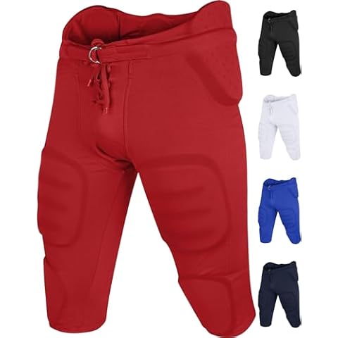 Penveer Youth Football Pants with Integrated Pads Cover