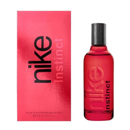 NIKE - Instinct Woman 150 ml, Colonia Mujer, Perfume Formato Líquido, Eau de Toilette Natural y Femenina, Aroma Amaderado Oriental, Fragancia Fresca y de Larga Duración