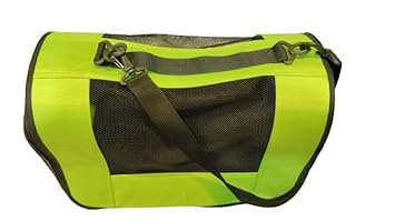 Animal Lovers PET Shop Cat Carrier Side Bag Airline Travel Breathable Mesh Panels for Ventilation Pack of-2