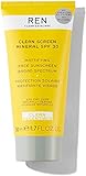 SONNENSCHUTZ: Der Breitbandschutz SPF 30 unseres Sonnenschutzmittels bildet eine physikalische Barriere gegen UVA, UVB und blaues Licht, während der Zinkoxid-Sonnenschutz die Poren nicht verstopft.