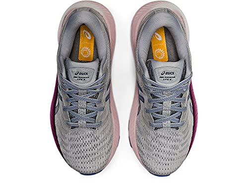 ASICS Women's Gel-Kayano LITE 2 Running Shoes, 5.5, Piedmont Grey/Lake Drive
