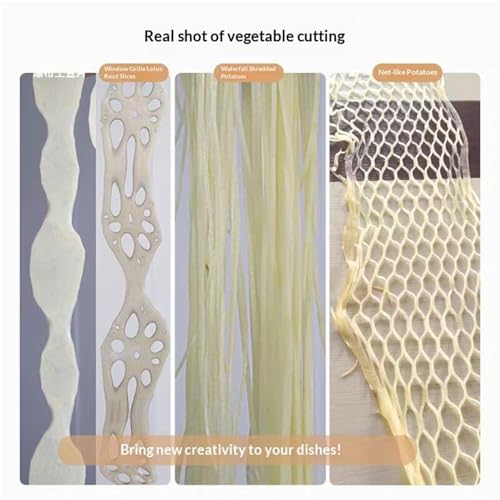 Cortadora Eléctrica de Verduras en Espiral con 3 Moldes miniatura 3