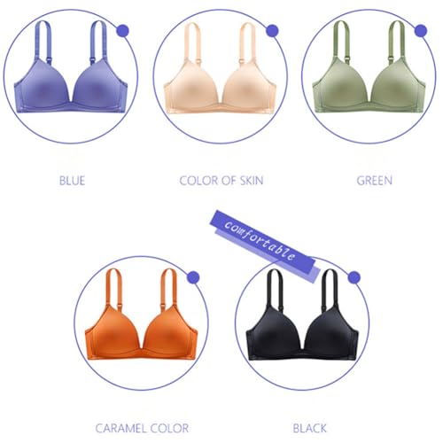 Teen Girls Adjustable Training Bra Seamless Sports Bra Wireless Breathe Bra3
