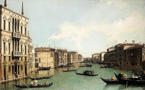 Venise par Antonio Canal toile 60x90cm pour sublimer votre salon