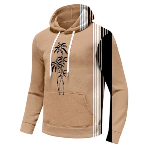 Men Graphic Hoodies Vertical Striped Sweatshirts Fashion Hooded Shirt Long Sleeve Color Block Fall Pullover Hoodie3