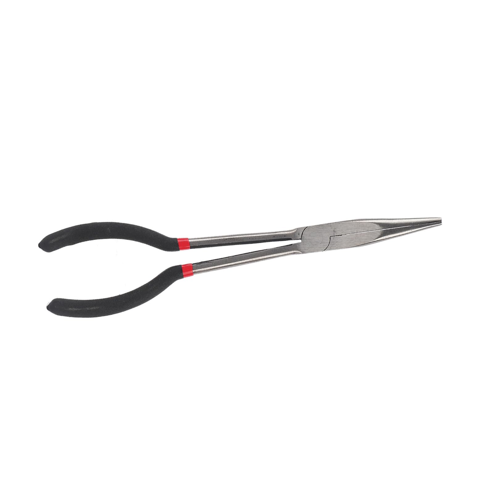 Pinza a Punta a Naso Lungo con Manico a Non Slip per la Riparazione - Kit Pinza a Naso Ad Ago in Acciaio