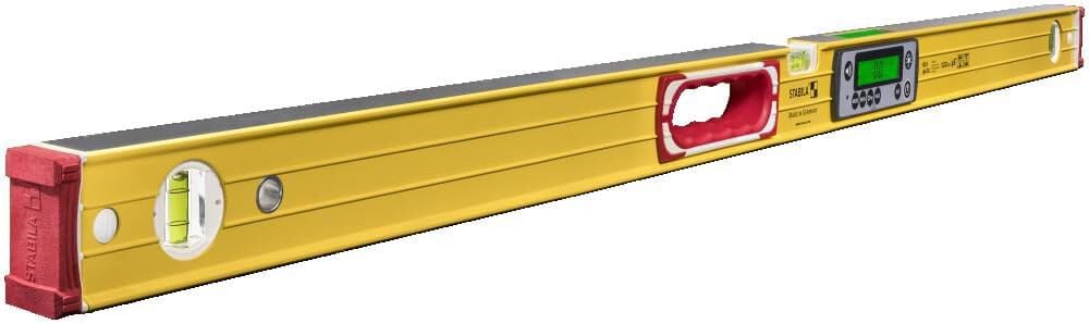 Stabila 48" 196 DL Tech Level With Case: Precision Digital Spirit Leveling Tool
