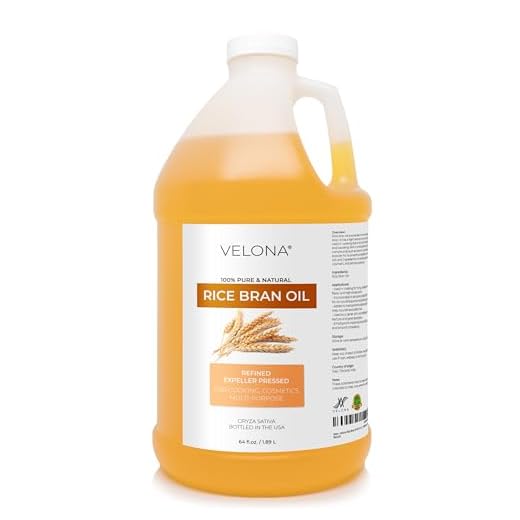 Velona Pure Rice Bran Oil, 64 Fl Oz