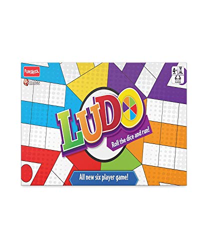 Image of Funskool Games - Strike 4, 2 Players, 6 & Above & Games - Ludo 2018, 2-6 Players, 4 & Above,Dice Game