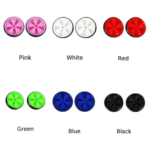 Bicycle Training Wheels for Kids, 1 Pair Children's Bike Stabilisers Cycling Support Wheels, Balance Stabilisers Training Tool Low Noise Rubber Bike Replacement (pink) - image 6