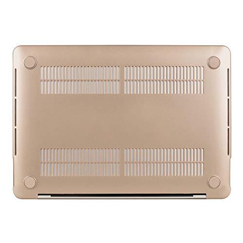 Protector MacBook Pro 13 dorado para trabajar en cafeterías y viajes modelo A2338 6