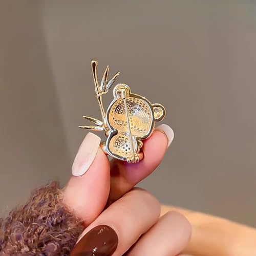 Image of HETICA Women Animal Floral Brooch Pin Accessory Perfect as a Gift for Anniversary Celebrations, Parties, Or Everyday Wear