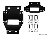SuperATV Winch Mounting Plate for 2011-2014 Polaris RZR XP 900 | 2012-2014 RZR XP 4 900 | For use...