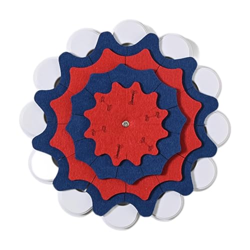 Sdlnklm ペット用犬リックパッド、猫用スローフィーダー、インタラクティブなフードディスペンサー, 青