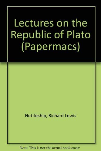 Lectures on the Republic of Plato 0333042360 Book Cover