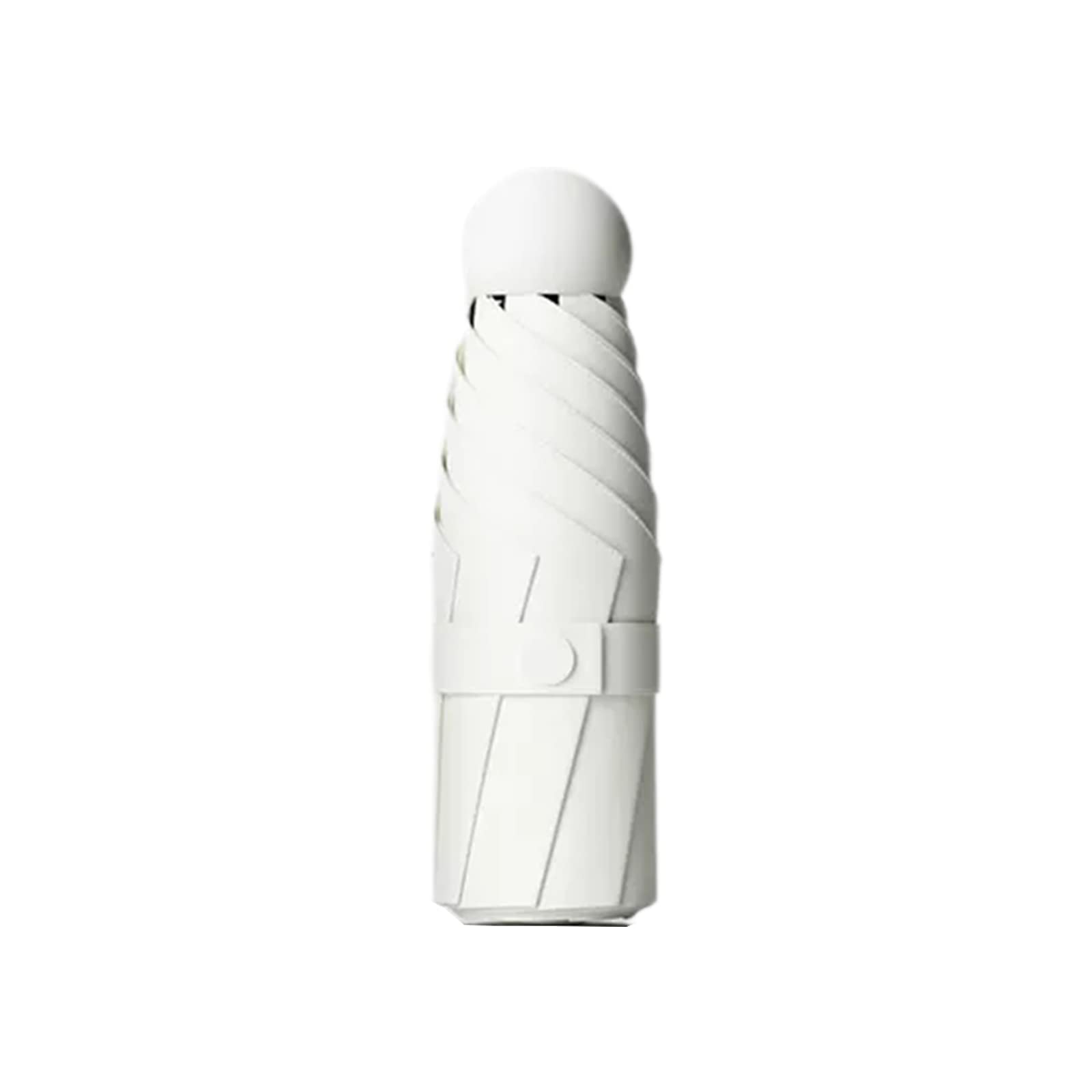 Paraguas de Viaje Compacto, Anti-UV, Resistente al Viento, pequeño, Ligero, Plegable y portátil, miniparaguas para Mujeres y Hombres