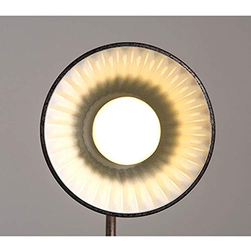 Lampe de bureau E14 fluorescente compacte en fer pour éclairage hôtel - 6