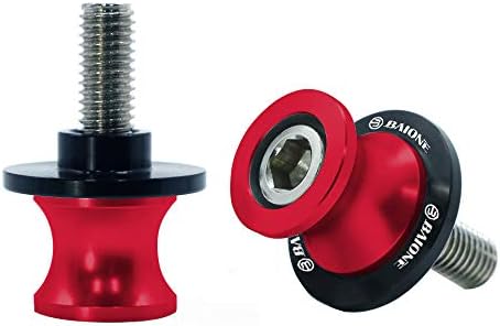 2pcs 6MM M6 Motorcycle Swingarm Spools Sliders CNC Swing Arm Stand Screw for Yamaha YZF R1 R3 R6 R25 R1000
