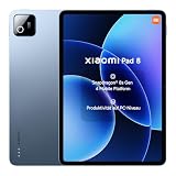 XIAOMI Pad 8 Tablet 11,2 Zoll, 8GB RAM + 256GB Speicher, Snapdragon® 8s Gen 4, 9200mAh Akku, 3.2K 144Hz Display, HyperAI, Blau, 3 Jahre Garantie