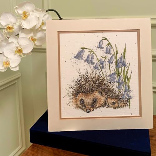 Image of Bothy Threads Counted Cross Stitch Kit - Love and Hedgehugs