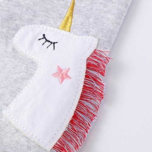 Girls Toddler Leggings Fashion Stretch Comfortable Bottoms Unicorn Print Tights Trousers Slim Long Pants4