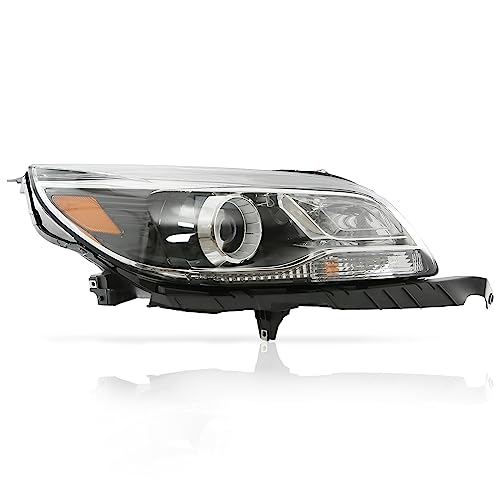 Partzer Hid/Xenon Headlights Assembly Compatible With 2013 2014 2015 Chevy Malibu - 2016 Chevy Malibu Limited Headlight Replacement Headlamp Passenger Right Side | 23285542 22738068 22986200 Gm2503400 #TOP6