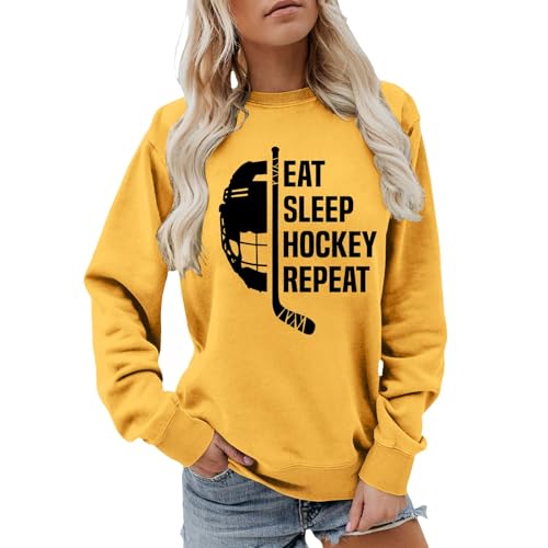Sweat-shirt imprimé col rond pour éviter le froid avec un look casual moderne