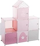 ALMACENAMIENTO INFANTIL PINK CASTLE