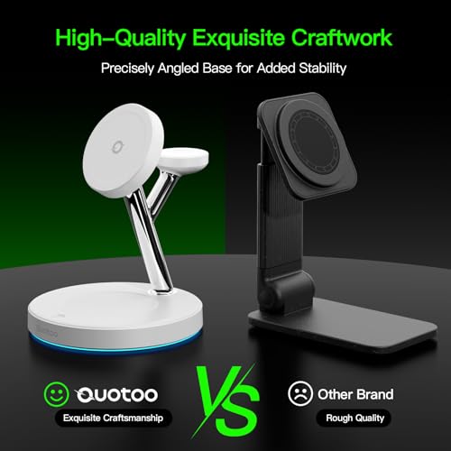 3 in 1 Mag-Safe Wireless Charger Stand for iPhone Apple Watch AirPods photo 9