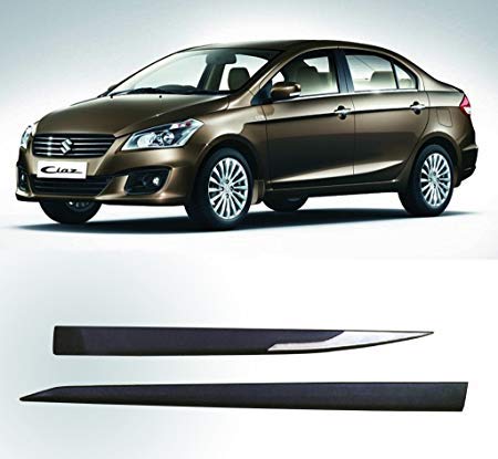 AUTOXYGEN Side Door Beading Black Door Protector for Maruti Ciaz (Set ...