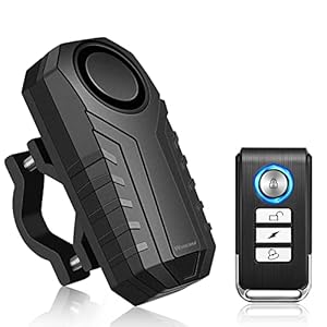 WSDCAM Fietsalarm met Afstandsbediening en Bevestigingsmogelijkheid