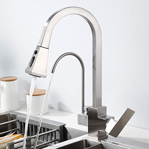 Robinet mitigeur noir 3 voies pour éliminer le second robinet de cuisine