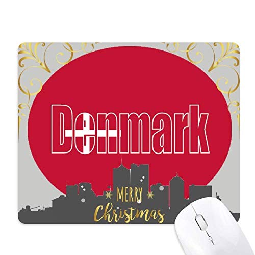 Tapis de souris Danemark en caoutchouc antidérapant pour bureau