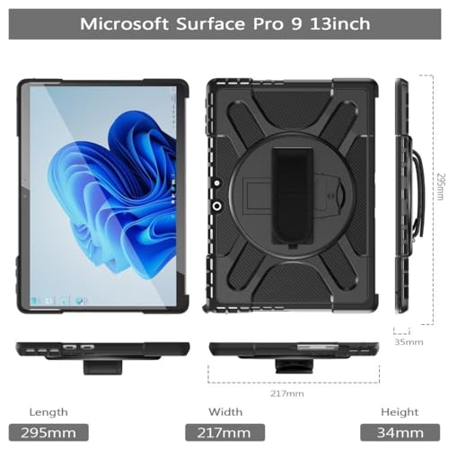 Protection Antichoc Microsoft Surface Pro 9 Coque HDWTPA Robuste - 2