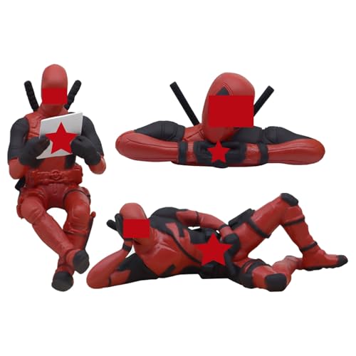 3 decoraciones de personajes de anime, figuras de acción, figuras de acción de héroe, decoraciones de coche de personajes, mercancía de personajes de PVC, coleccionables para adultos y niños