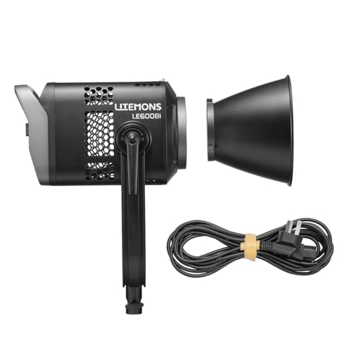 �y���{�l�^�c�̐��K�㗝�X�zGodox LE600Bi 620W LITEMONS Bi-color LED���C�g Bowens�}�E���g 2800K~6500K (�u���b�N)