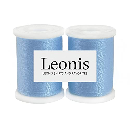 LEONIS Polyester All-Purpose Sewing Threads 110 Yards/100m 2pcs [ 78315 ]