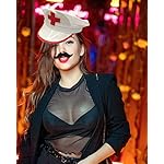 18 Pcs Funny Photo Booth Props for Adults - Assorted Dress Up Costume Hats and Fun Sunglasses - Fun Photo Booth Props Kits for Wedding, Bachelorette, Graduation, Birthday Party Supplies - Image 2