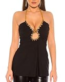 Koucla Rückenfreies Neck-Top im Goddess-Look S