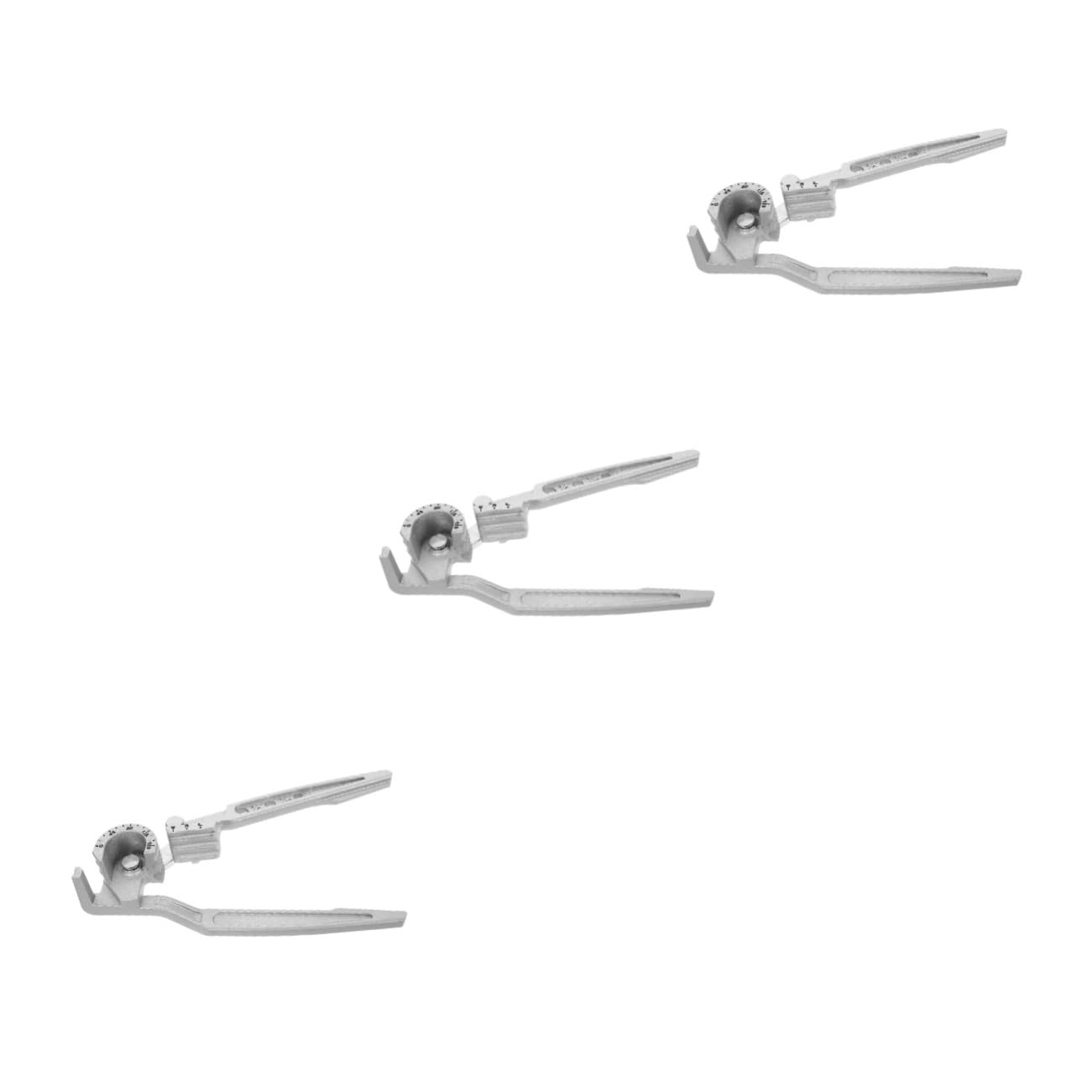 VILLCASE 3 Pezzi Strumento Manuale Piegatubi per Utensile Versatile per Piegatura Facile da Usare e Pratico per Idraulici e Manutentori