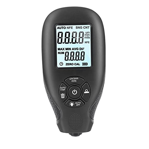 Calibrador Digital Portátil para Espesor de Pintura para Auto con Medidor LCD de Alta Precisión miniatura 1