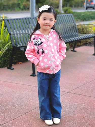 Disney Frozen Stitch Princess Minnie Mickey Spiderman Girls/Boys Zip Up Hoodie Fall Zipper Sweatshirt Jacket Toddler-Big Kid2